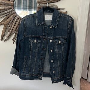 Old Navy Dark Blue Jean Jacket
